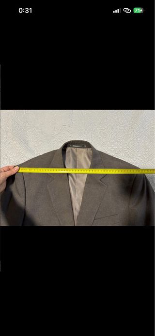 Conjunto de traje hecho a mano