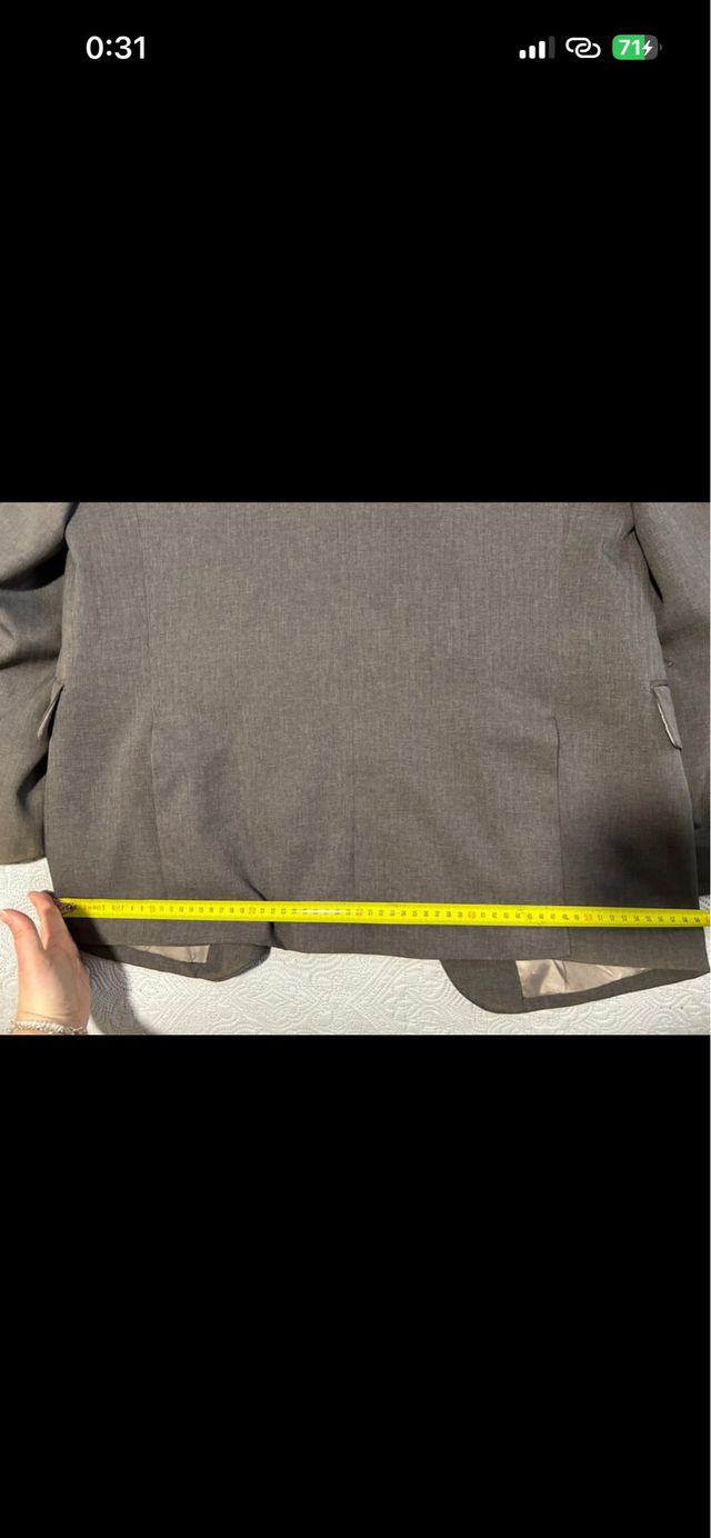 Conjunto de traje hecho a mano