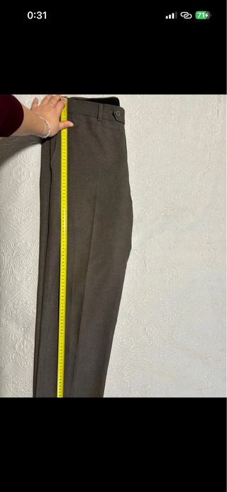 Conjunto de traje hecho a mano