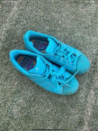 Adidas Superstar Verdi Taglia 39.5 Vintage