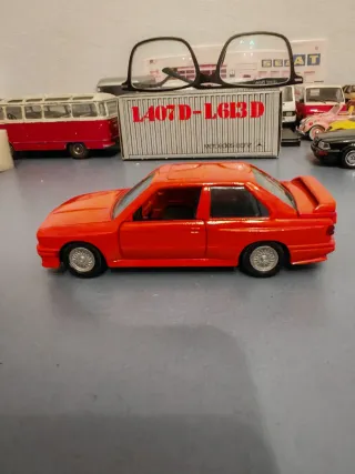 BMW M3 1/43 Coche Miniatura Rojo
