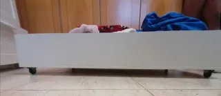 Sofá cama con cajones