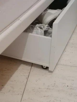 Sofá cama con cajones