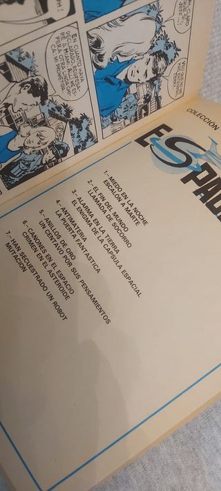 Cómic Espacio 7  retro vintage 1982 Toray