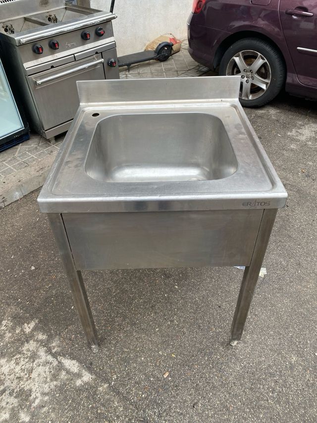 Fregadero industrial acero inoxidable