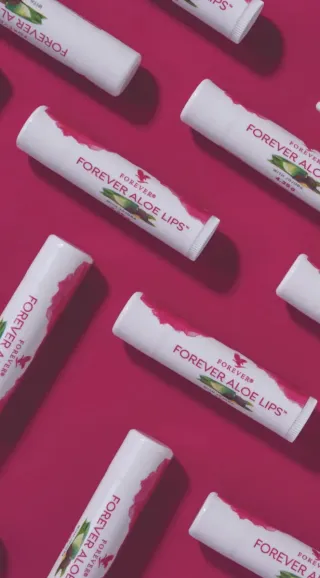Forever Aloe Lips com Jojoba 10% compra 3 unid.