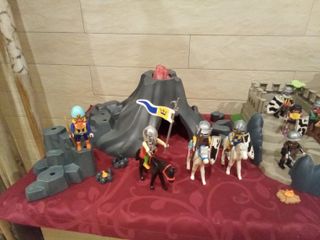 Playmobil Castillo y Volcán Medieval