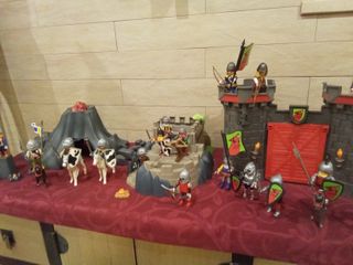 Playmobil Castillo y Volcán Medieval