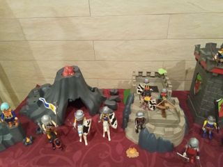Playmobil Castillo y Volcán Medieval