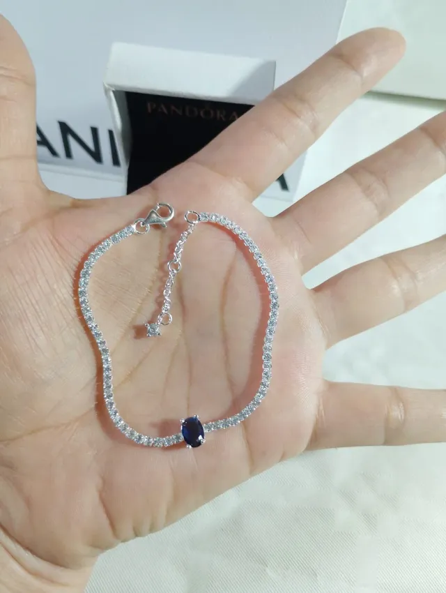 Pulsera Pandora Plata . ajustable de 18 a 20 cm