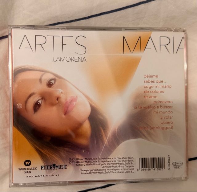 CD Maria Artes La Morena - Te Amo