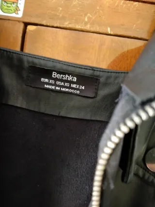 Vestido negro efecto piel sin estrenar