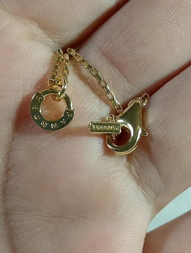 Conjunto Pandora Collar y Pendientes Aro