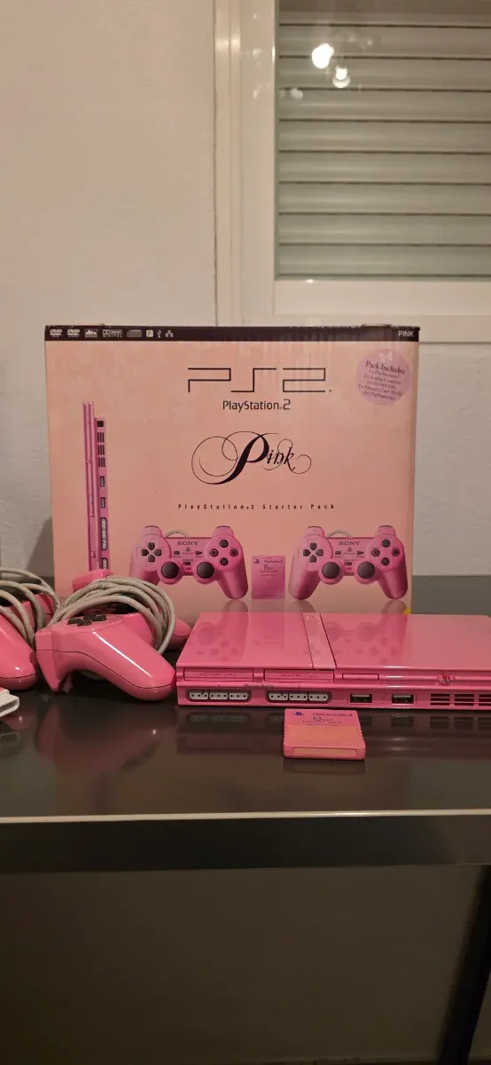Playstation 2 Rosa PS2 Pink Edición Especial