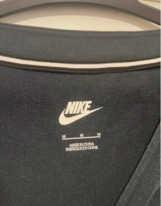 Polo Vintage Nike Plata-Talla M