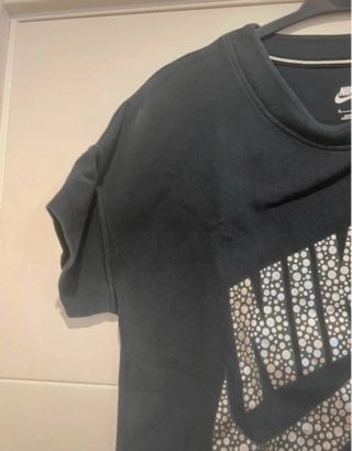 Polo Vintage Nike Plata-Talla M