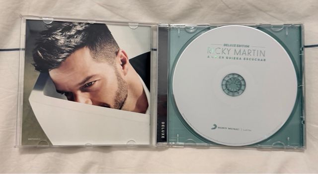 CD Ricky Martin A Quien Quiera Escuchar Deluxe