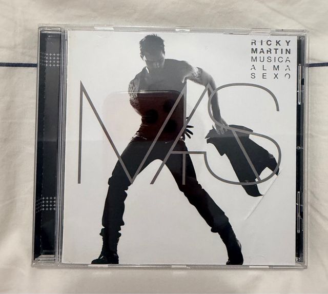 CD Ricky Martin Música + Alma + Sexo