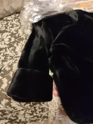 Chaquetón negro elegante