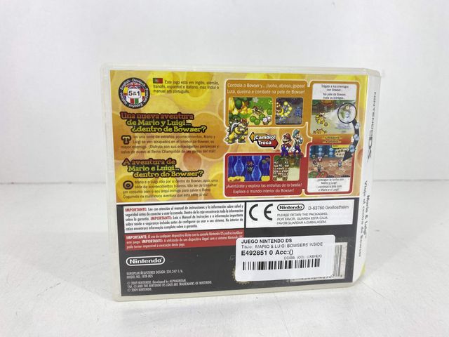 mario & luigi bowsers inside story nds