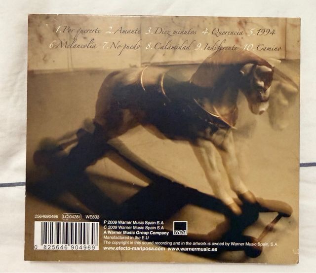 CD Efecto Mariposa 18:04