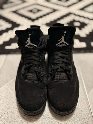 Jordan Retro 4 Zapatillas Negras