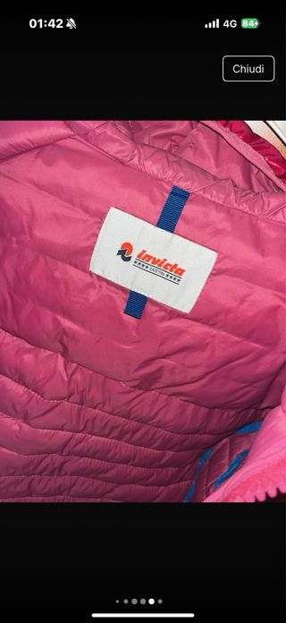 Giubbotto Invicta rosa 14 anni