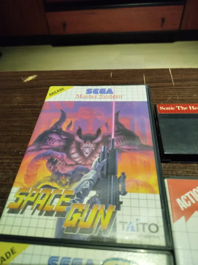 Juegos Sega Master System II: Sonic, Spiderman, et