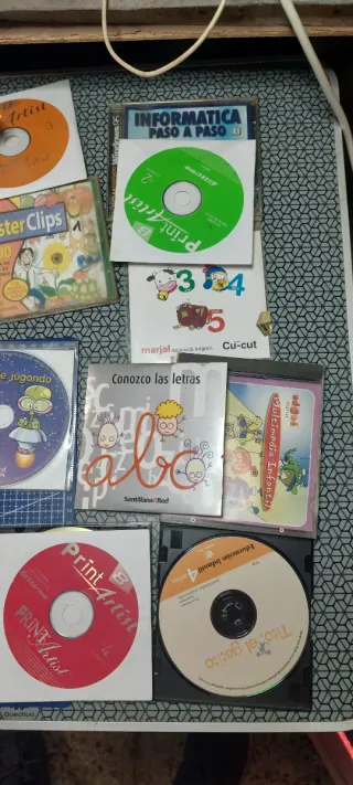 Educación infantil, música, juegos pc y mucho más.