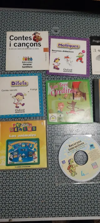 Educación infantil, música, juegos pc y mucho más.