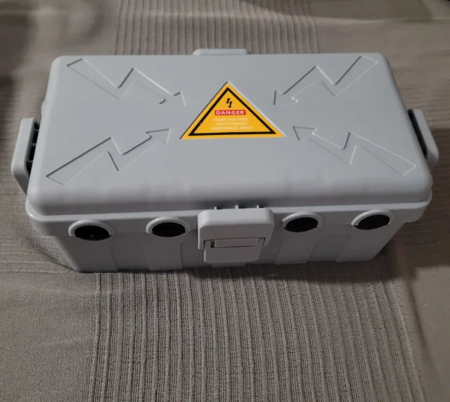 Caja Eléctrica Exterior Gris