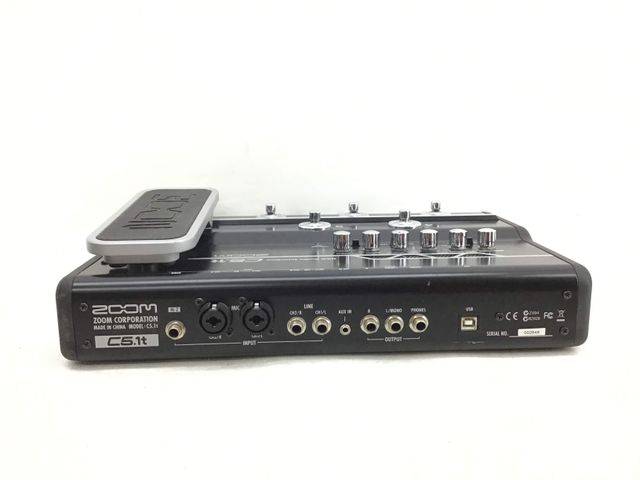 multiefectos guitarra zoom zfx control package