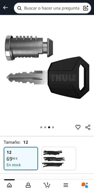 Thule One-Key System 12 Pack