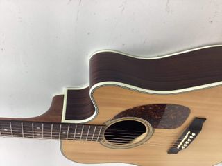 guitarra acustica harley benton cld-28sce