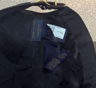 Gorra Louis Vuitton Negra y Blanca