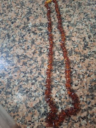 Collar Ámbar Antiguo Elegante