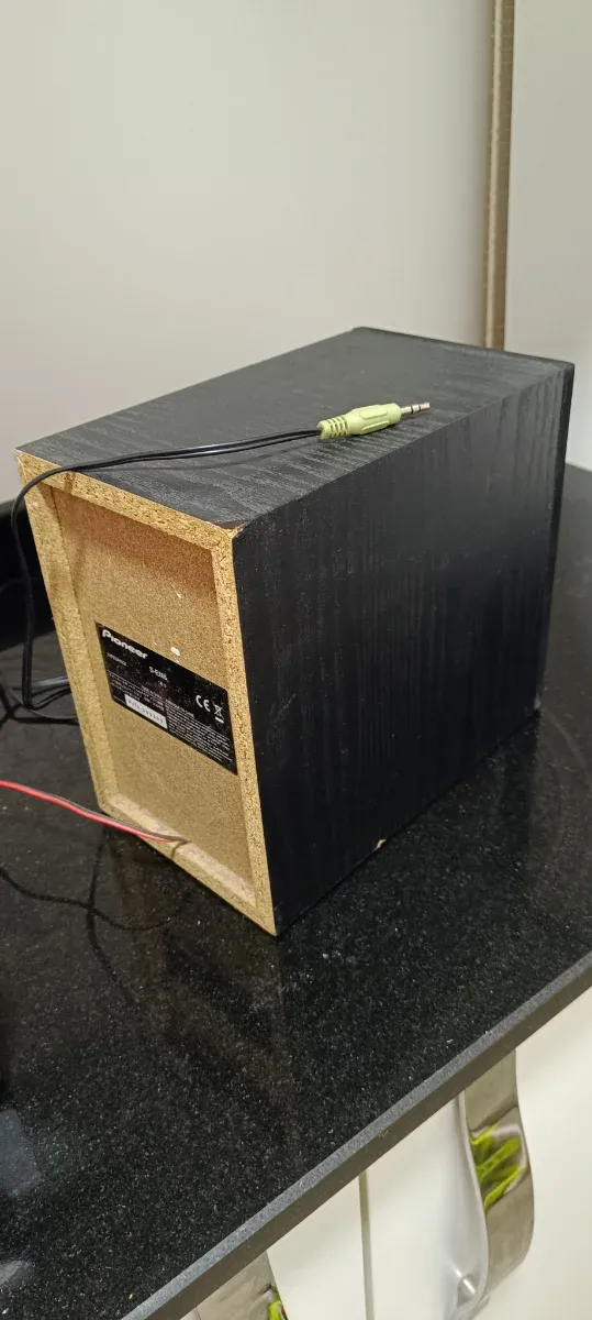 Mini cadena Pioneer negra