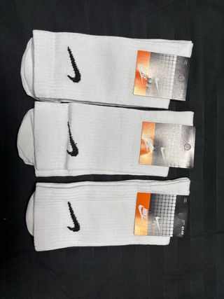 Calcetines Nike Blancos Talla 41-44