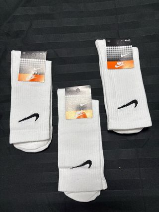 Calcetines Nike Blancos Talla 41-44