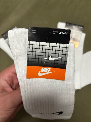 Calcetines Nike Blancos Talla 41-44
