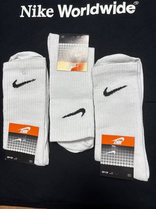 Calcetines Nike Blancos Talla 41-44