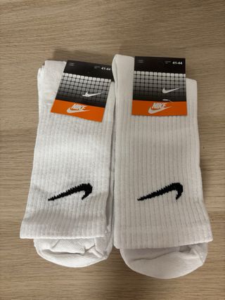 Calcetines Nike Blancos Talla 41-44