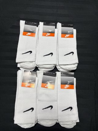 Calcetines Nike Blancos Talla 41-44
