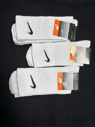 Calcetines Nike Blancos Talla 41-44