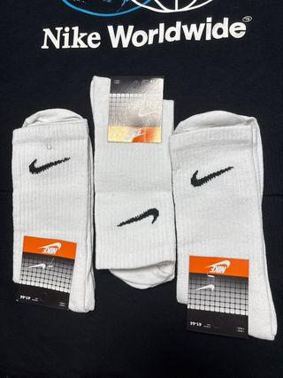 Calcetines Nike Blancos Talla 41-44