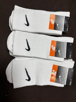 Calcetines Nike Blancos Talla 41-44