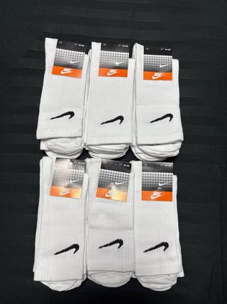 Calcetines Nike Blancos Talla 41-44