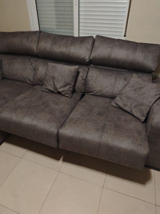 Sofá Chester Gris 1 Mes Uso