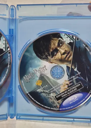 Harry Potter Reliquias Muerte P1 3D Blu-ray