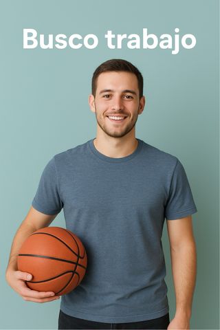 Busco trabajo – Puedo enseñar baloncesto a niños e